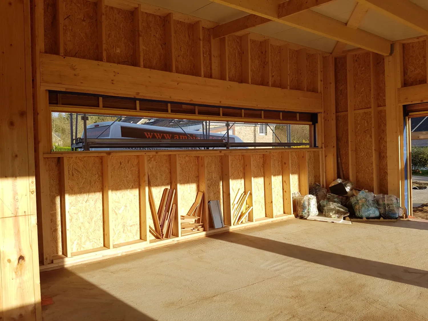 carport bois baud