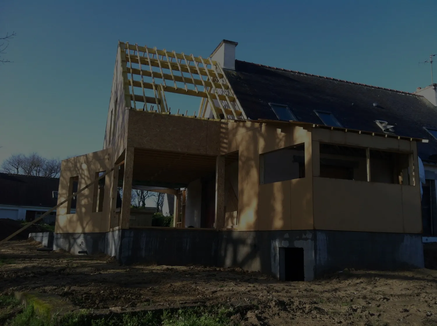 carport bois locmine