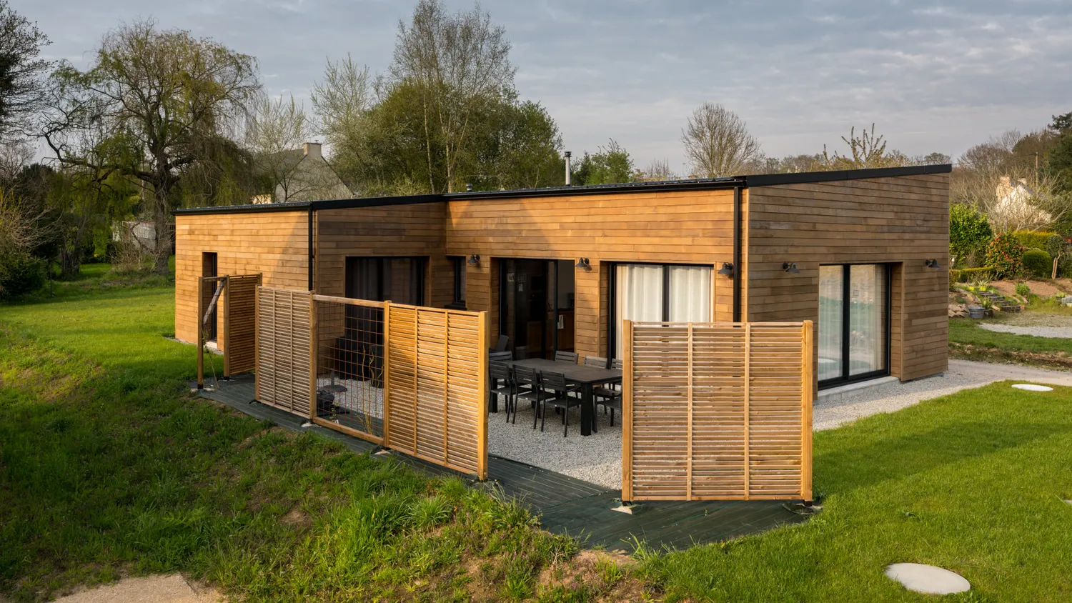 carport bois locmine