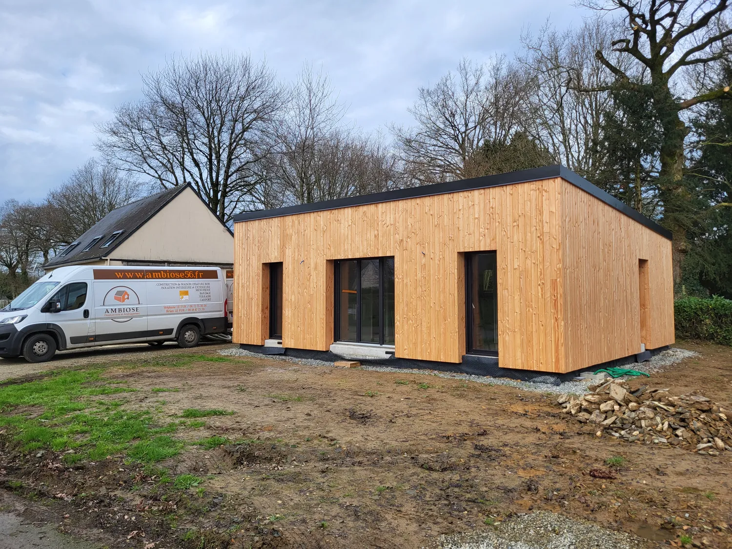 carport bois locmine