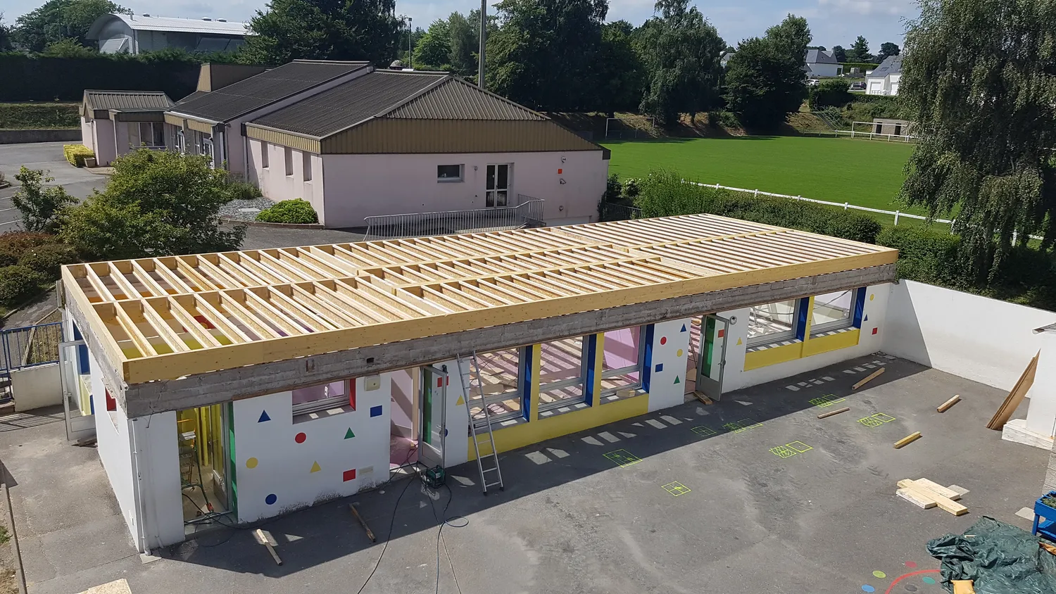 carport bois locmine