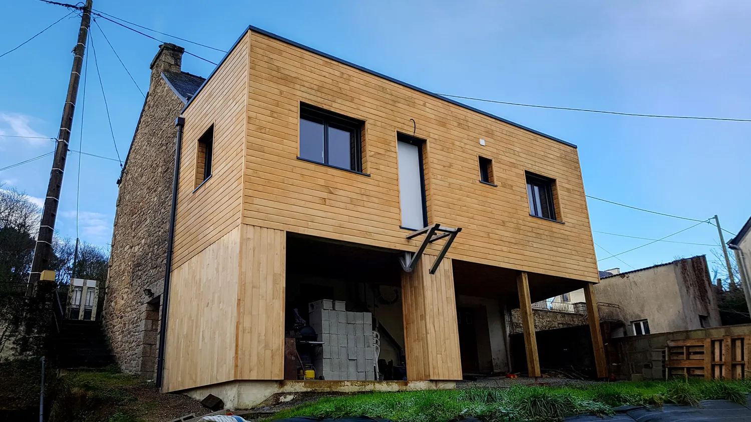 constructeur maison bois baud