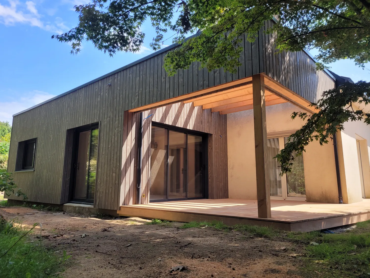 constructeur maison bois camors