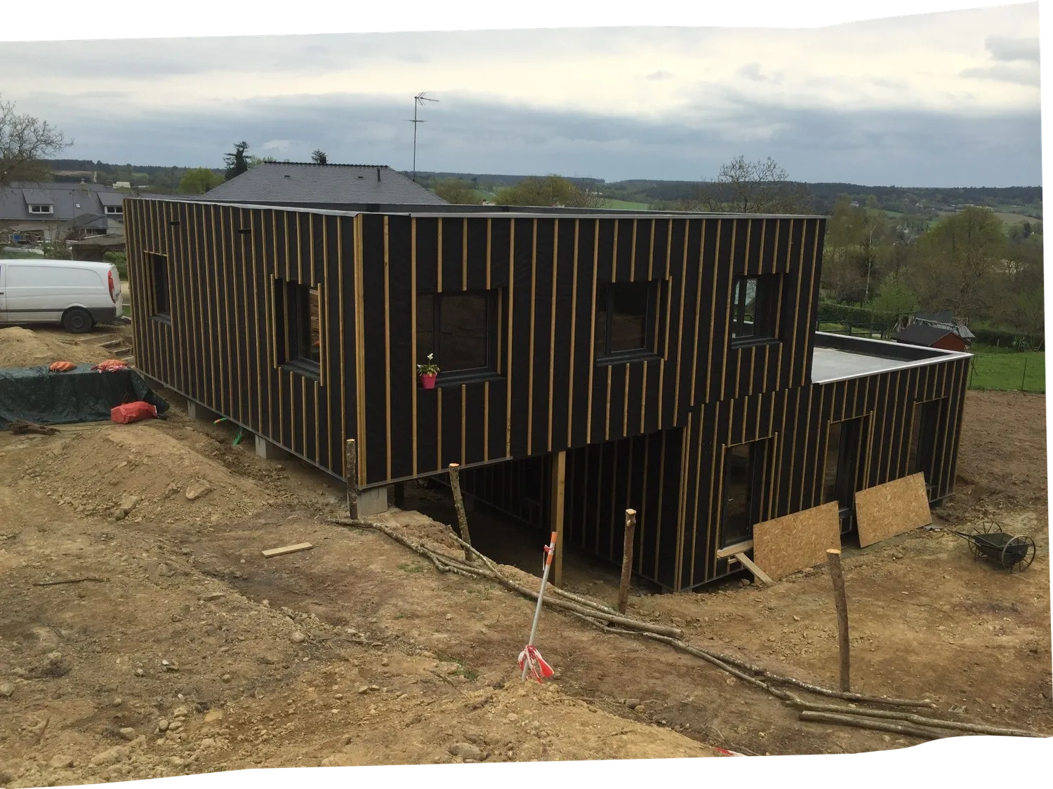 constructeur maison bois languidic