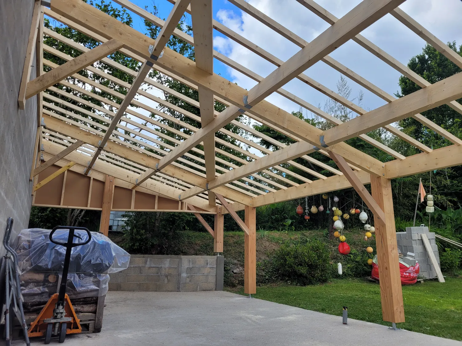 constructeur maison bois languidic