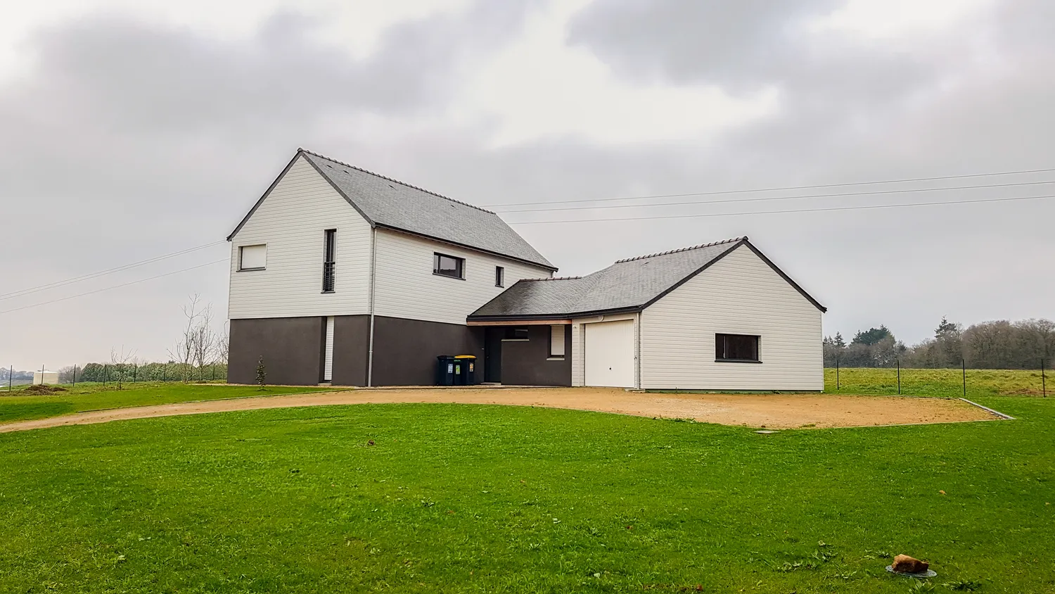 extension maison bois baud