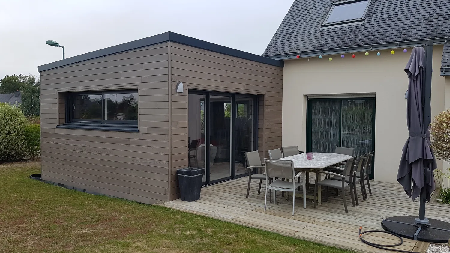 extension maison bois guenin