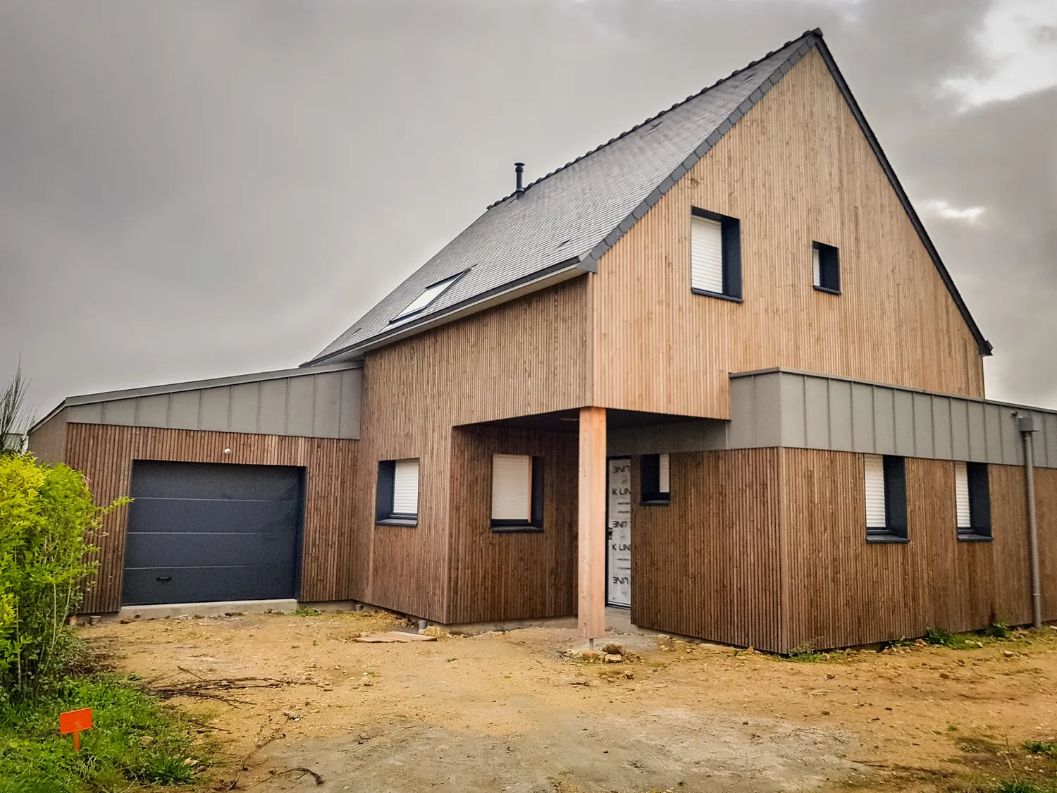 extension maison bois locmine