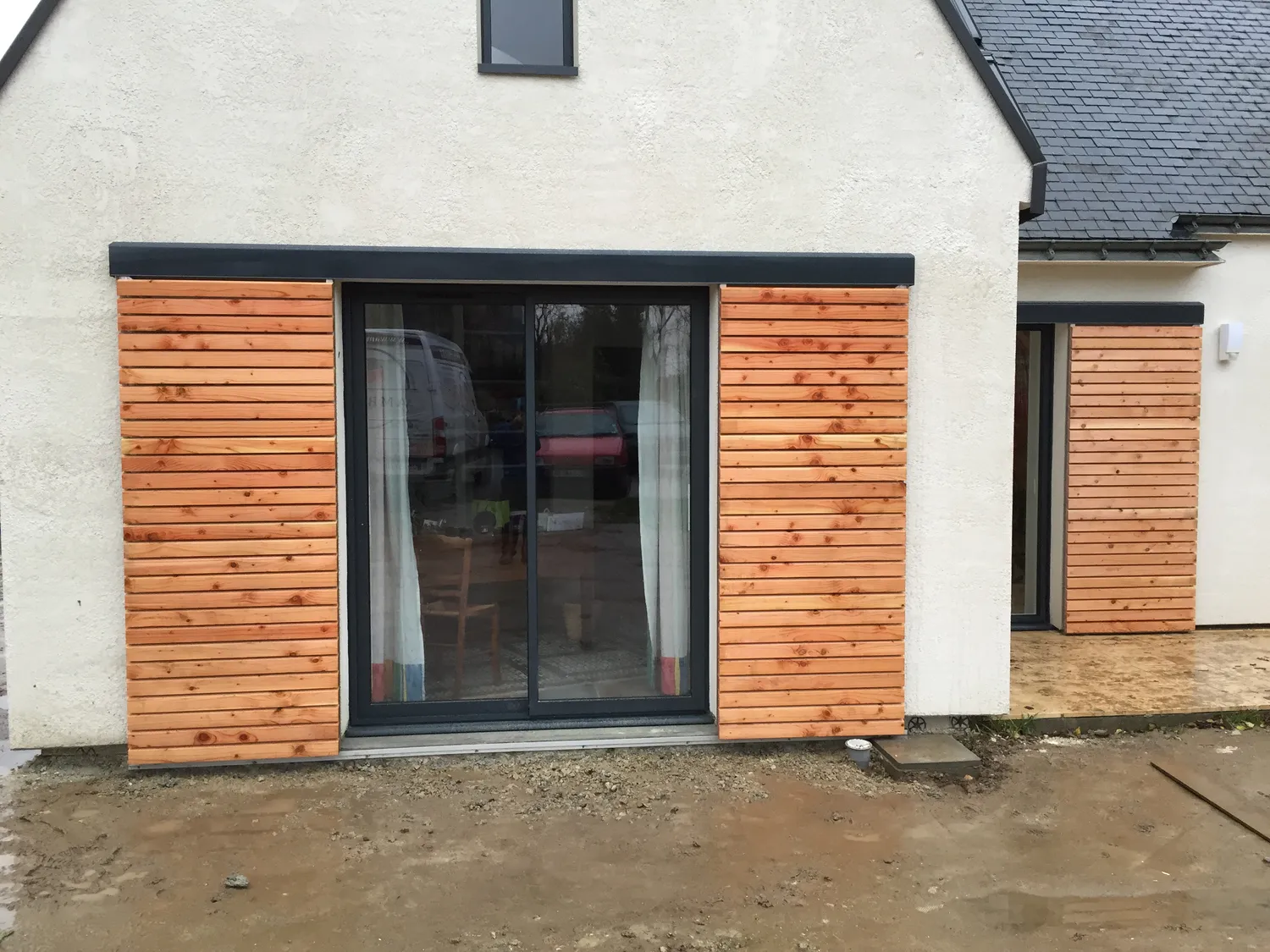 extension maison bois locmine