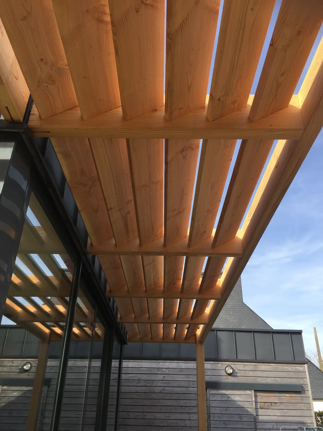 extension maison bois locmine