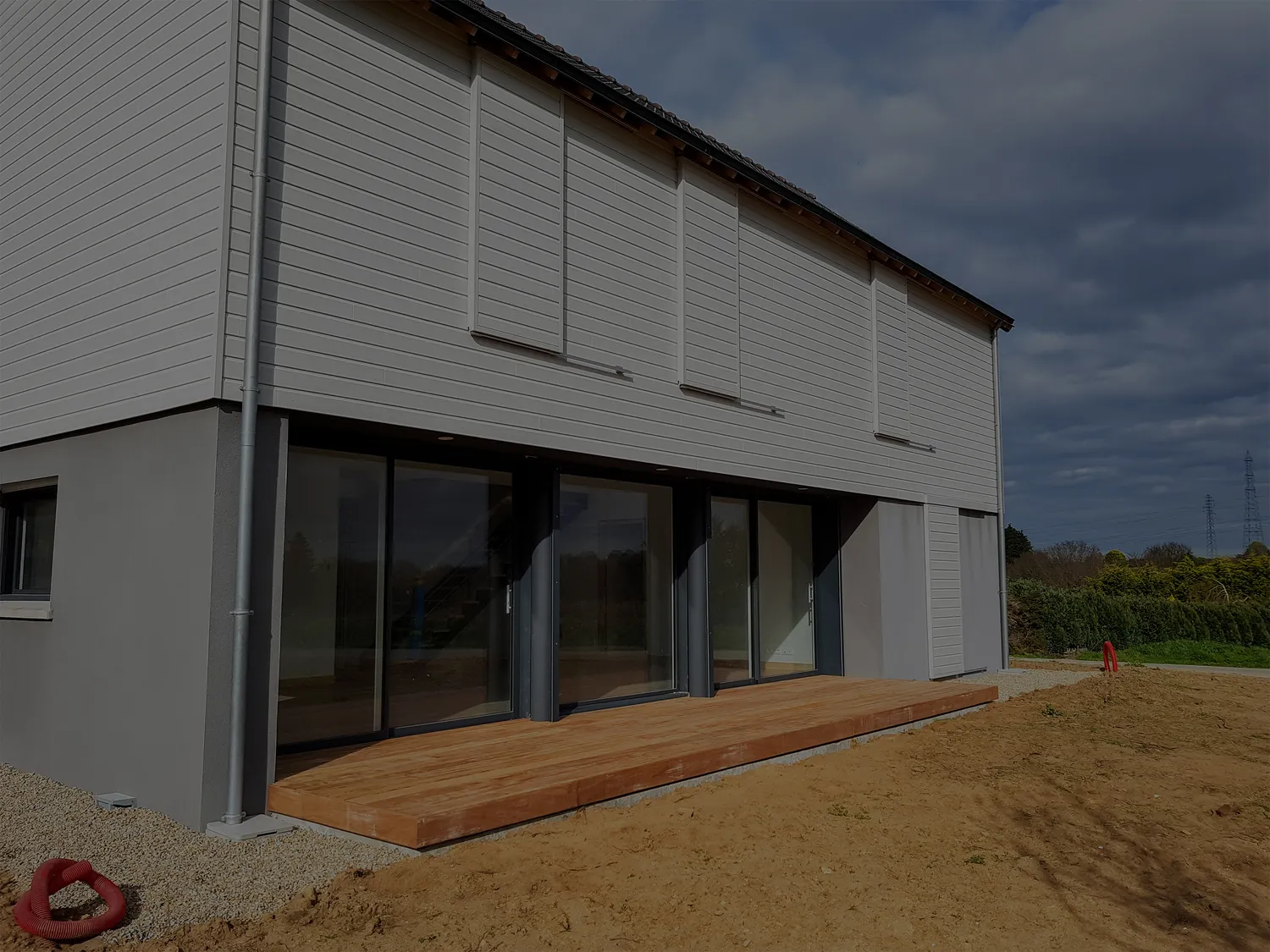 extension maison bois locmine