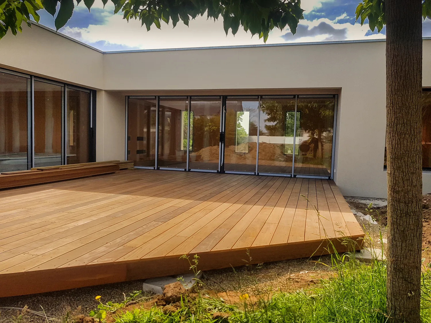 extension maison bois plumeliau bieuzy