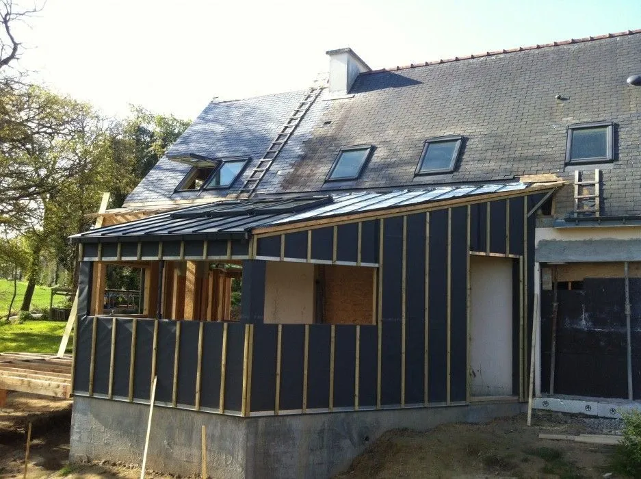 extension maison bois plumeliau bieuzy
