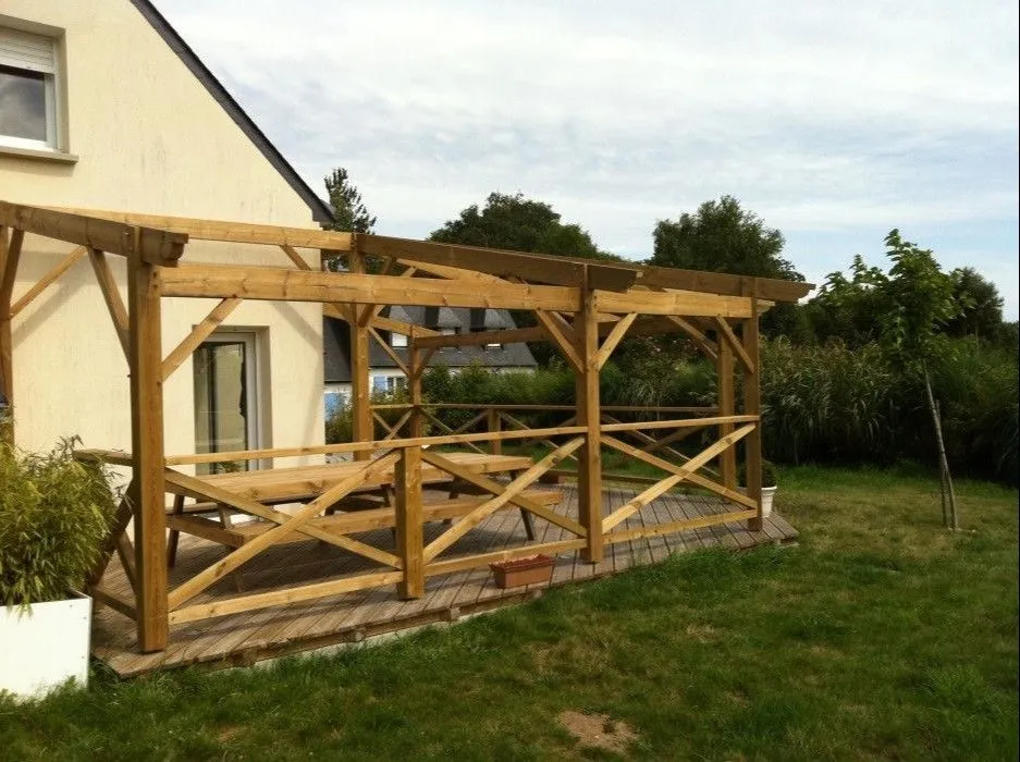 extension maison bois quistinic