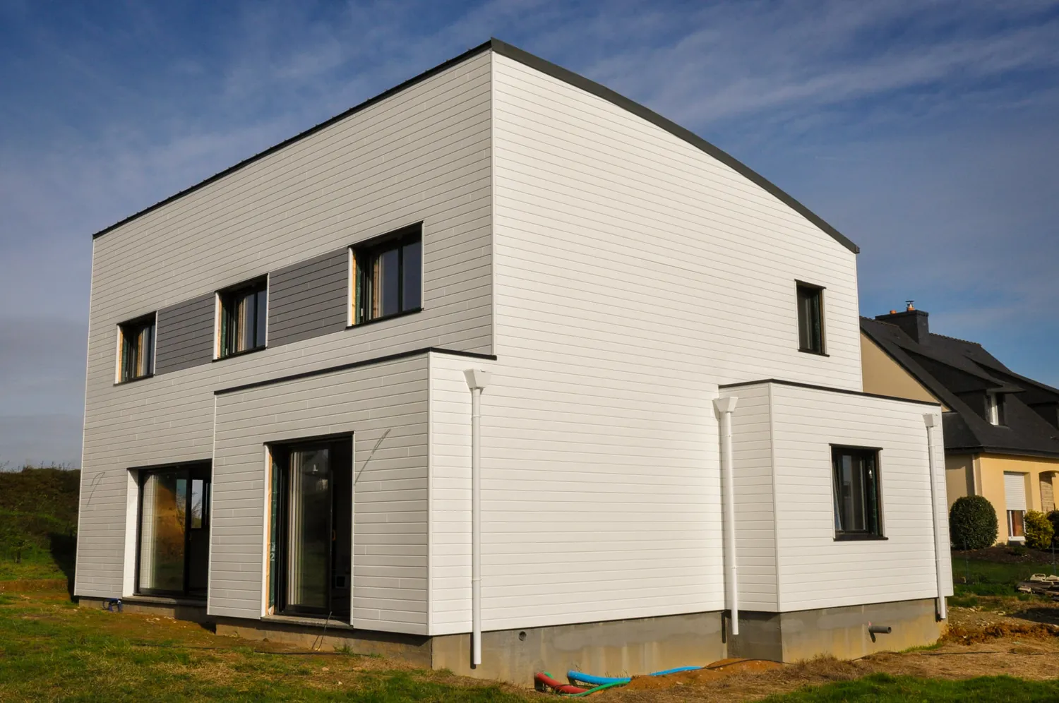 extension maison bois quistinic