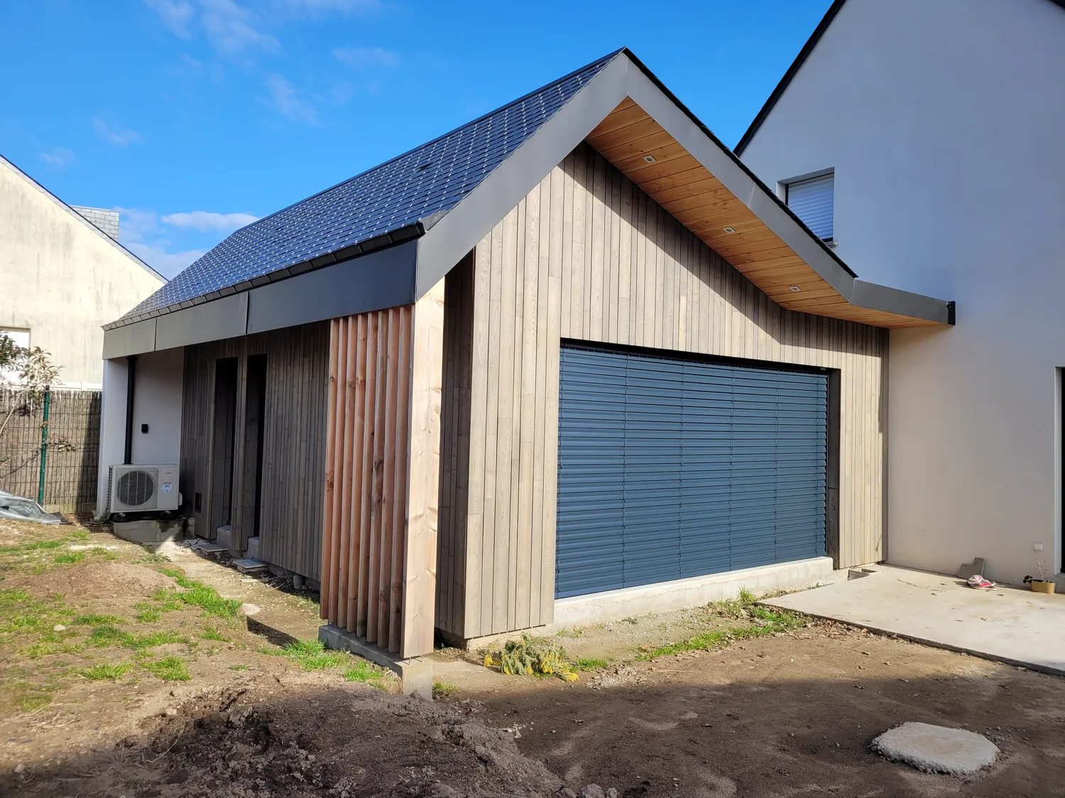 extension maison bois quistinic