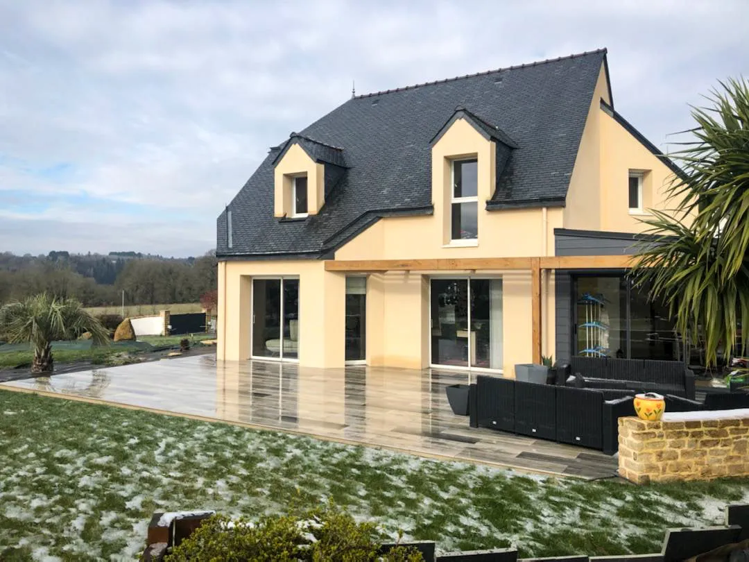 extension maison bois saint barthelemy